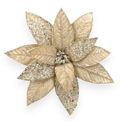 Glitter Poinsettia