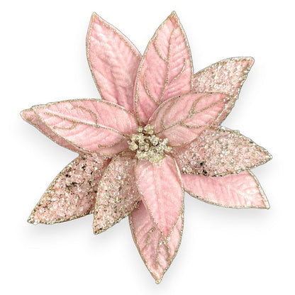 Glitter Poinsettia