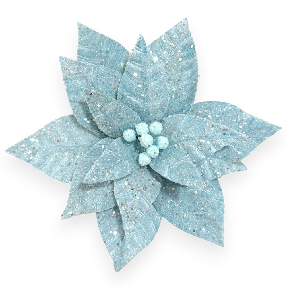 Glitter Poinsettia