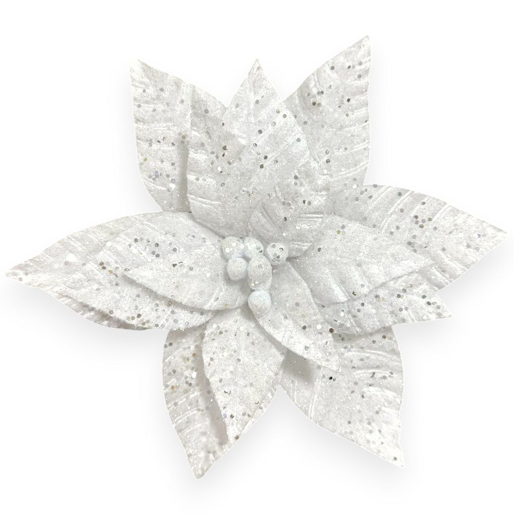 Glitter Poinsettia