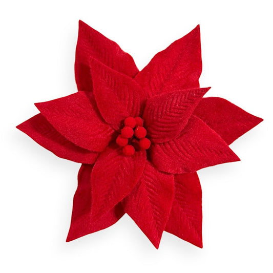 Classic Velvet Poinsettia