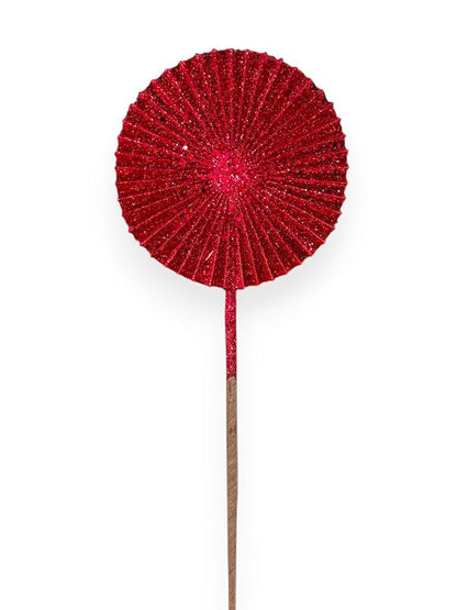 Glitter Fan Spray Stems 14"