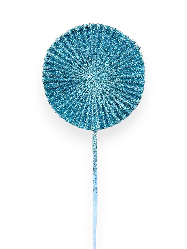 Glitter Fan Spray Stems 14"
