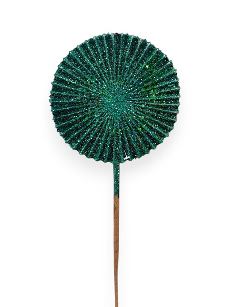 Glitter Fan Spray Stems 14"