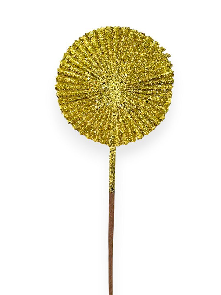 Glitter Fan Spray Stems 14"