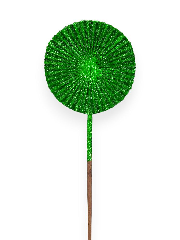 Glitter Fan Spray Stems 14"