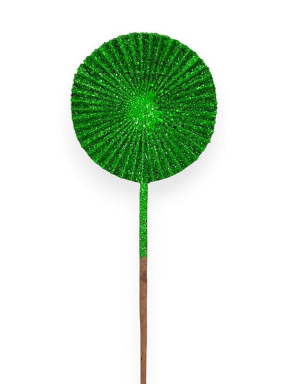 Glitter Fan Spray Stems 14"