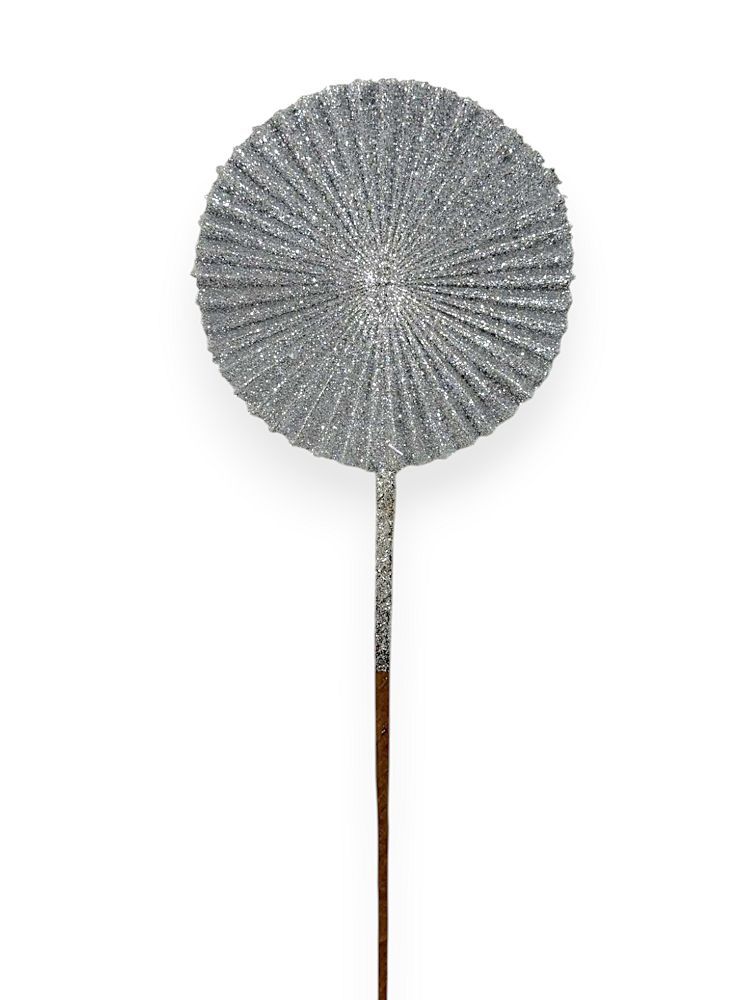Glitter Fan Spray Stems 14"