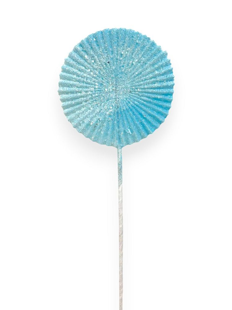 Glitter Fan Spray Stems 14"