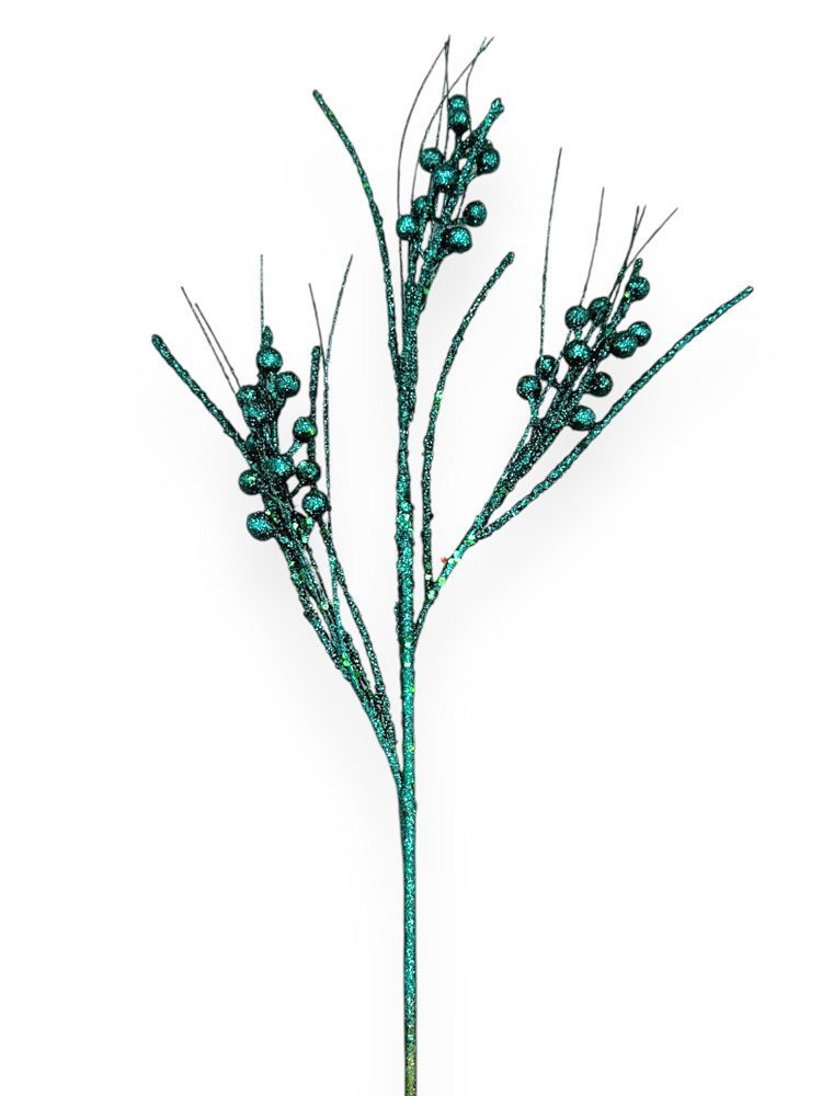 Glitter Berry Spray 27"