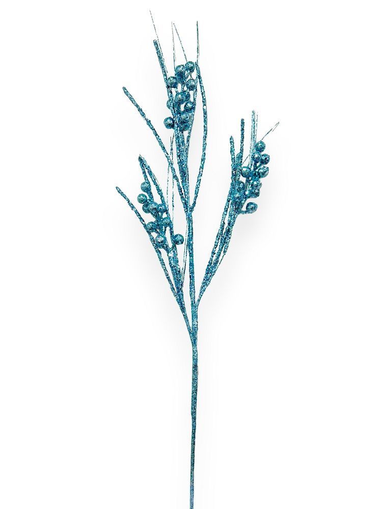 Glitter Berry Spray 27"