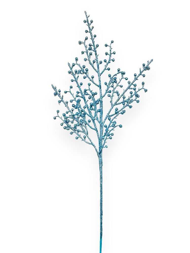 Glitter Berry Spray 28"