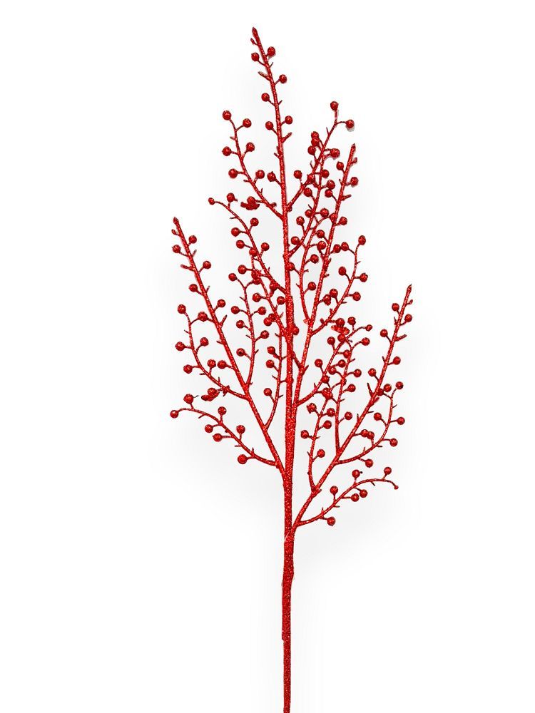Glitter Berry Spray 28"