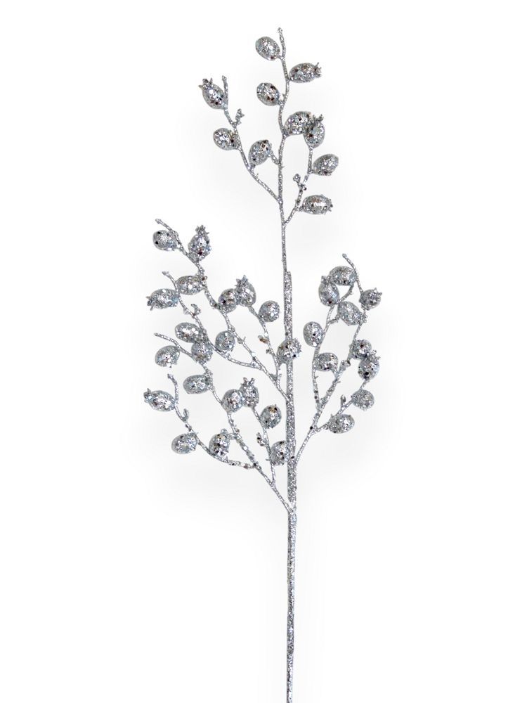 Glitter Berry Spray 27"