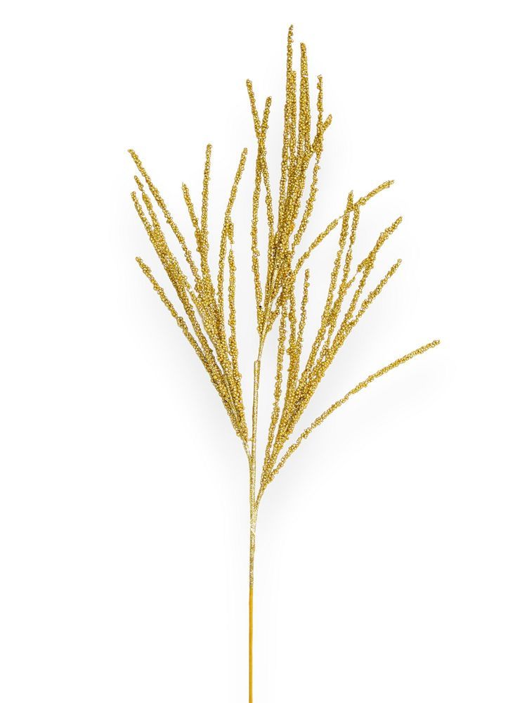 Glitter Branch Spray 35"