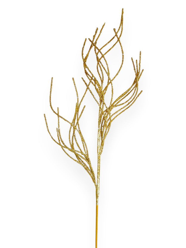 Glitter Twig Branch Spray 31"