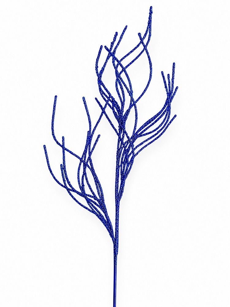 Glitter Twig Branch Spray 31"
