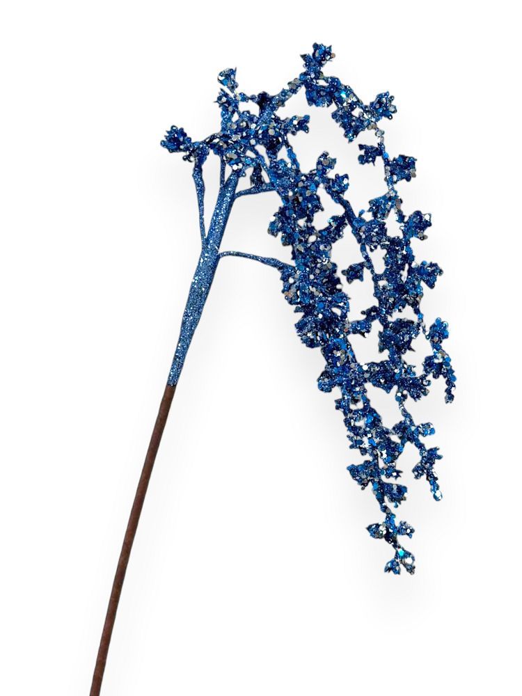 Glitter Amaranthus Spray 27"