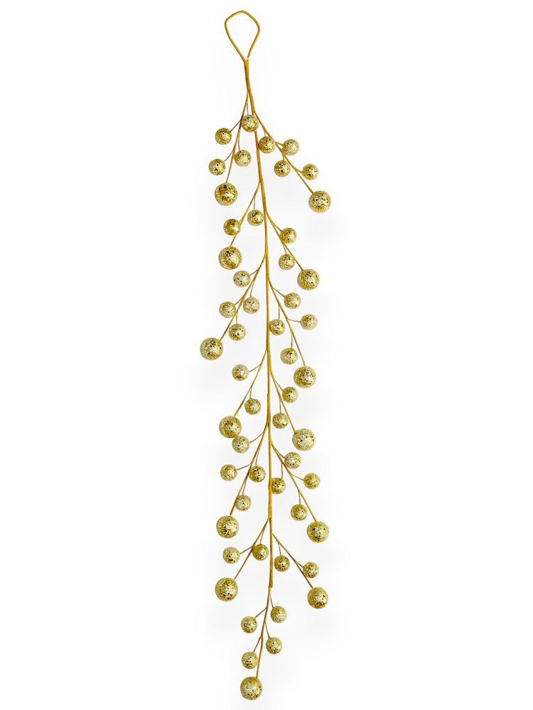 Glitter Berry Hanging Garland 47"