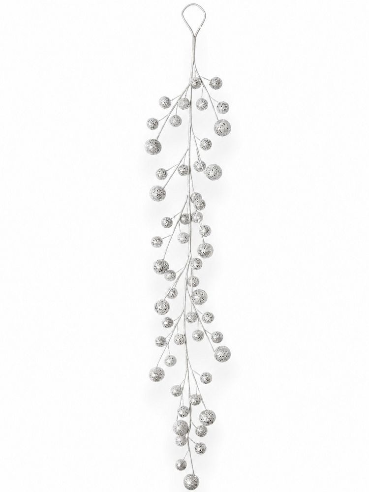 Glitter Berry Hanging Garland 47"