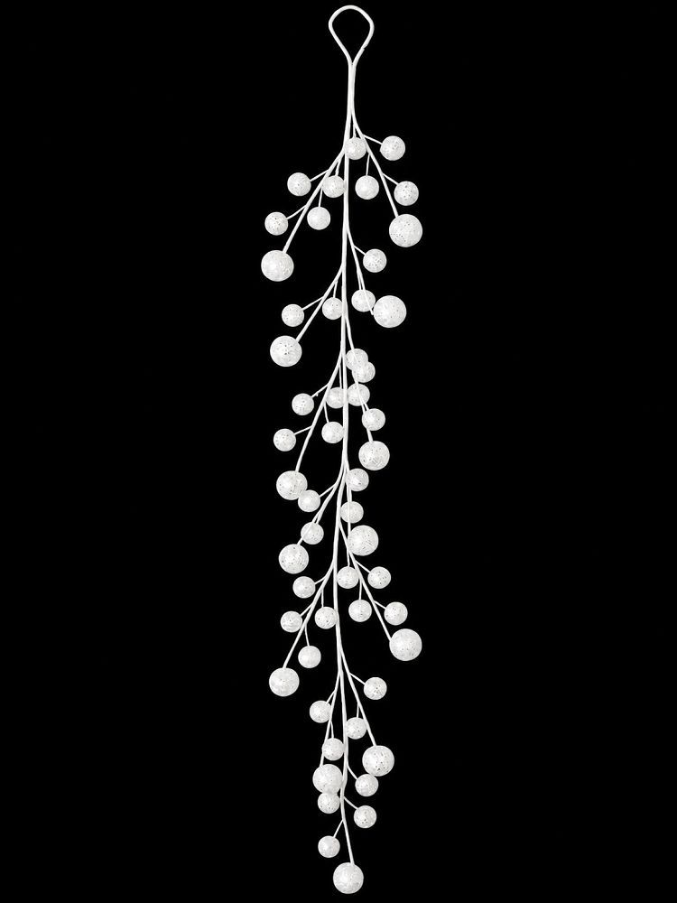 Glitter Berry Hanging Garland 47"