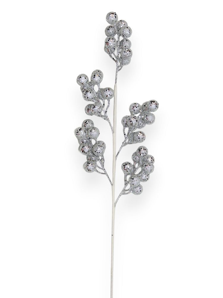 Glitter Berry Spray 28"