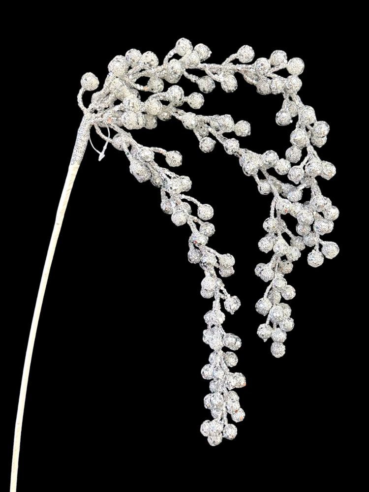 Glitter Hanging Berry Spray