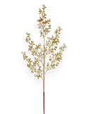 Glitter Mini Leaf Branch Spray 32"
