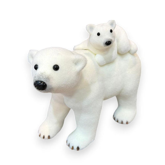 BEAR W/BABY ON BACK
