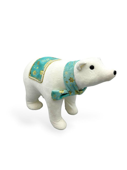 BEAR W/SCARF & SADDLE