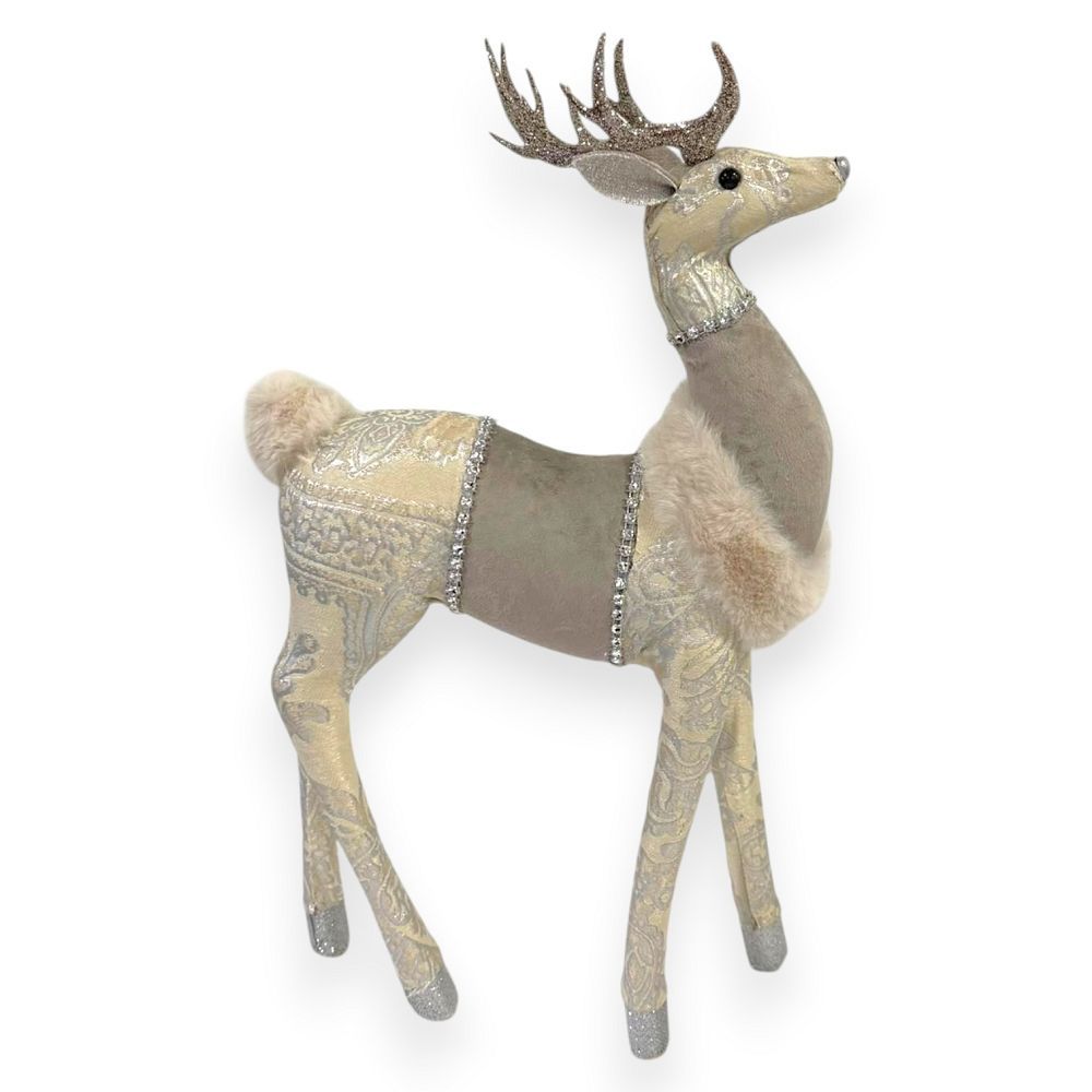 Christmas Reindeer with Ornate Pattern 18.5"