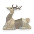 Lying Reindeer with Jeweled Details 13.5"