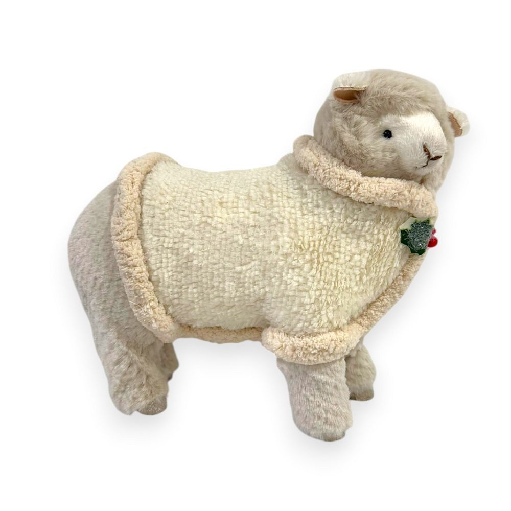 Sheep with Cozy Sweater 10"
