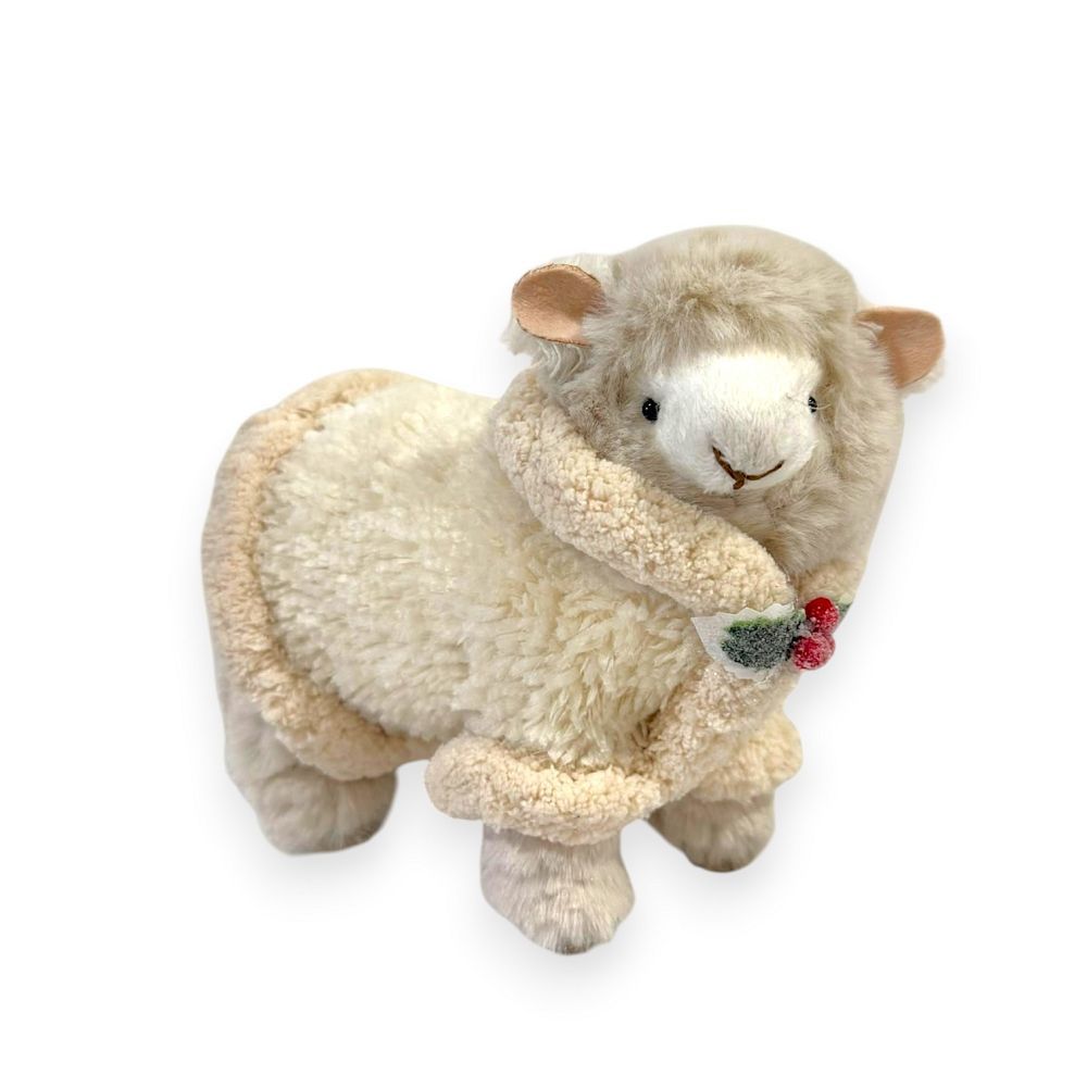 Sheep with Cozy Sweater 7"
