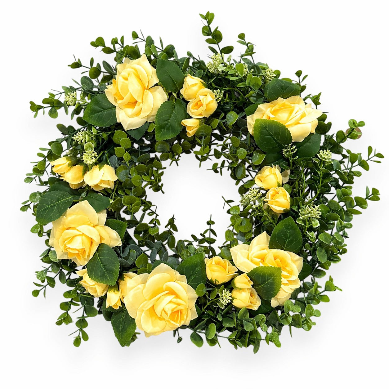 Rose Wreath 15"
