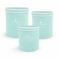 Round Flower Boxes - Set of 3