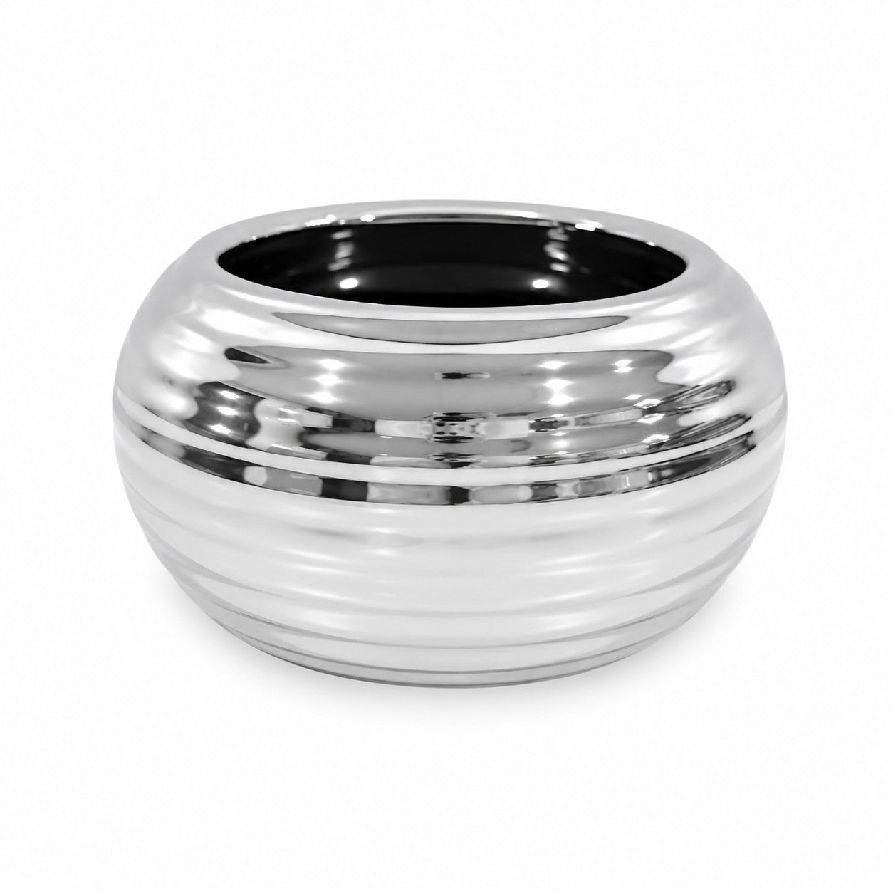 Ceramic Round Bowl Vase 5.5"