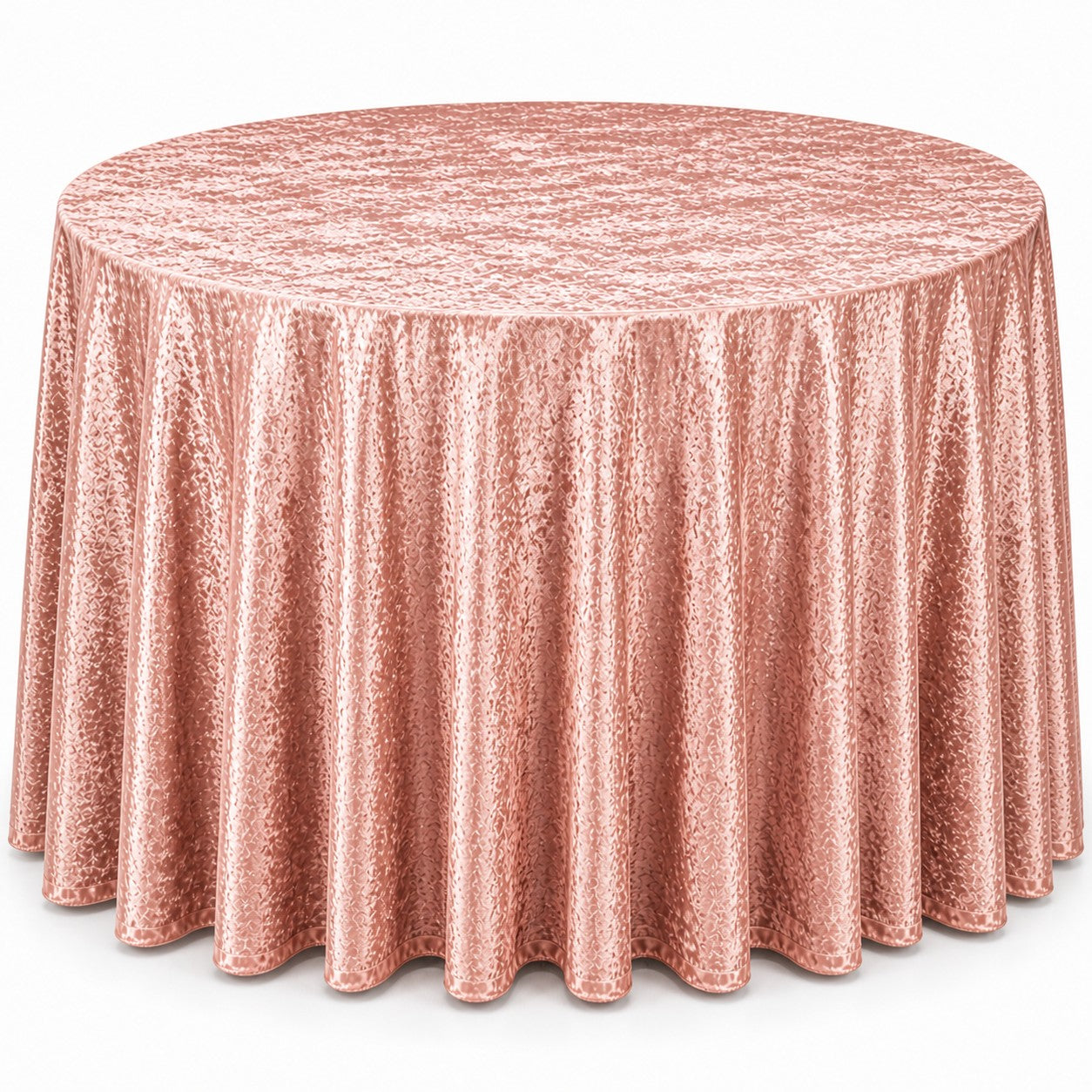 Round Velvet Tablecloth 120"