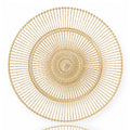 Glass Charger Plate –  Sunburst
