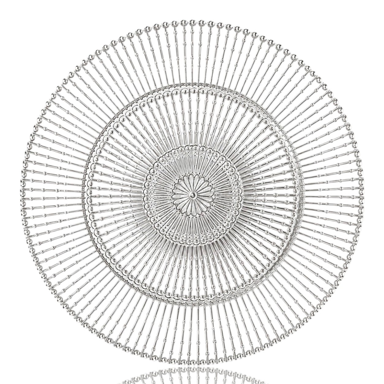 Glass Charger Plate –  Sunburst