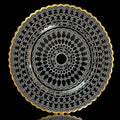 Glass Charger Plate – Mandala