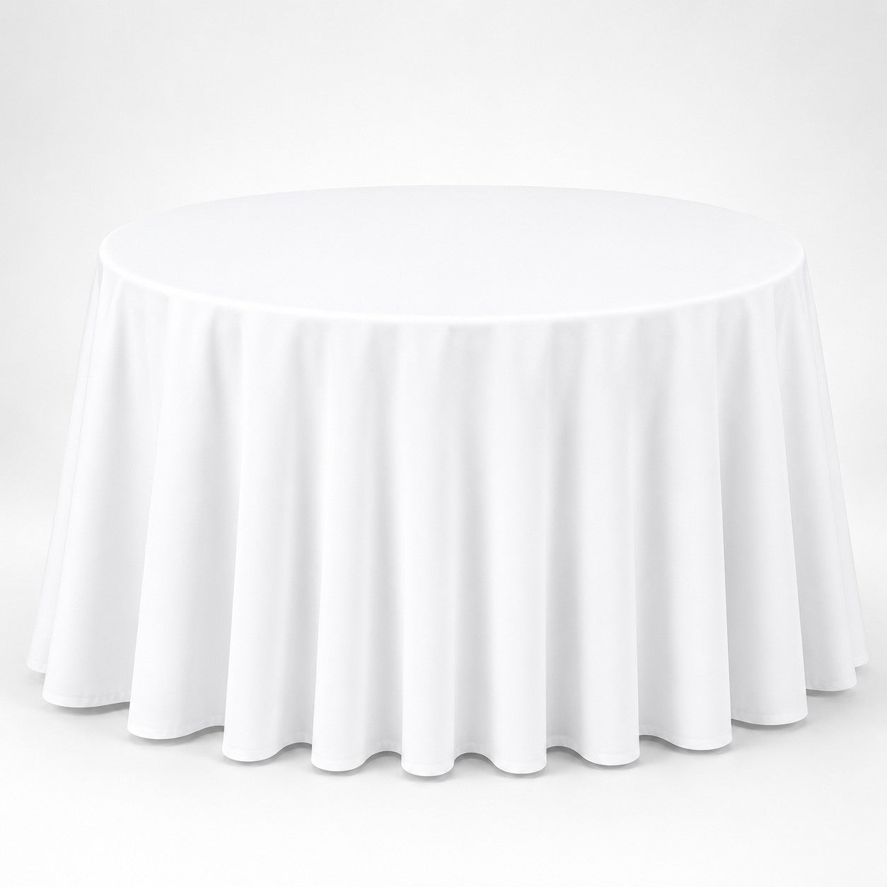 Round Polyester Tablecloth 120"