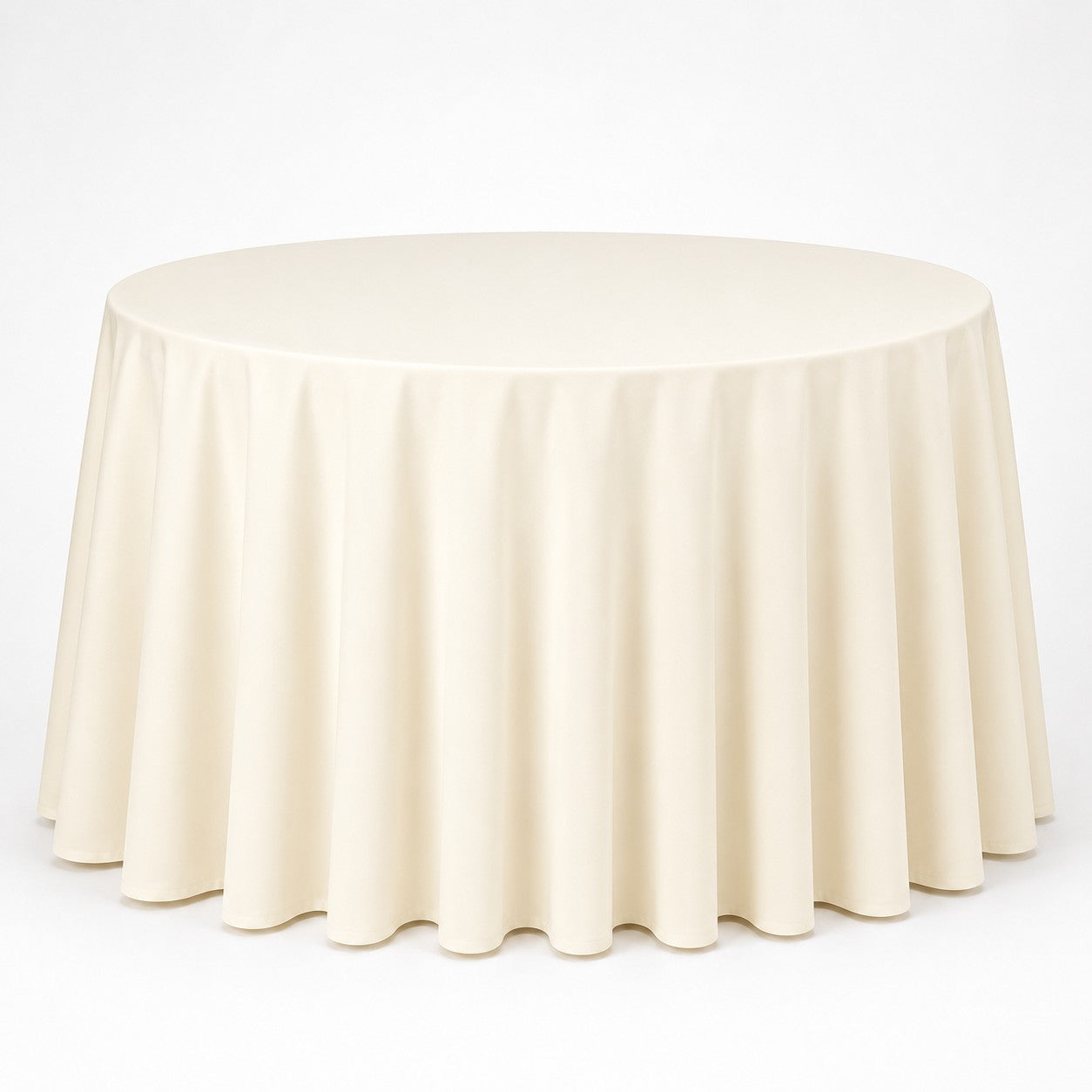Round Polyester Tablecloth 120"