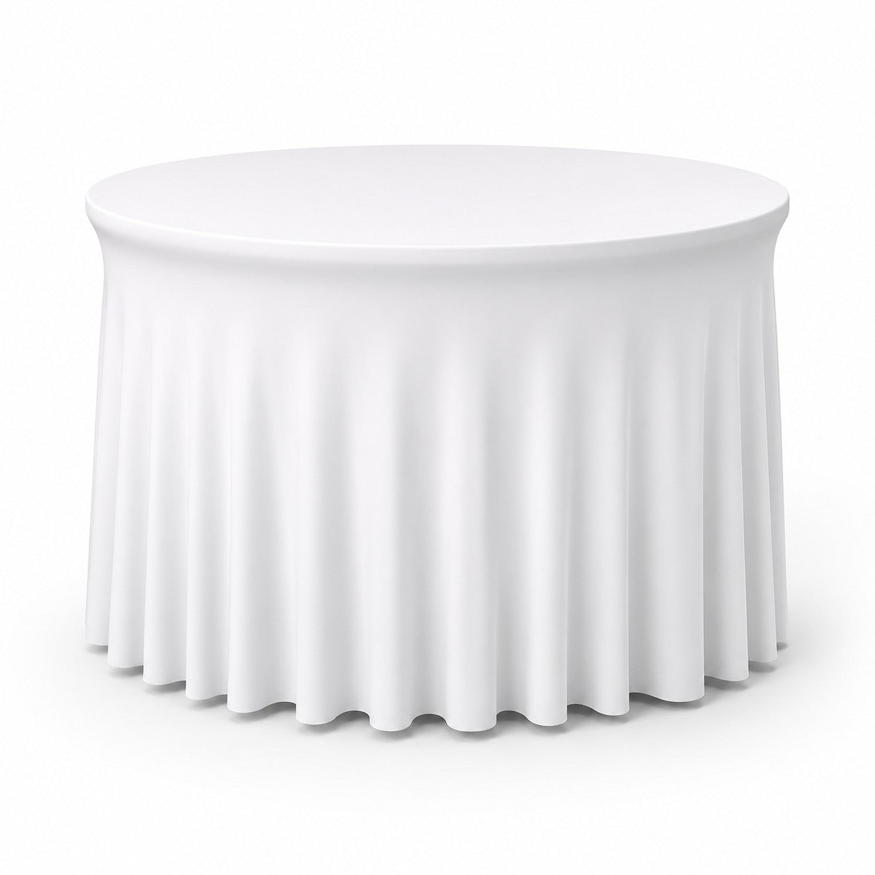 Spandex 60" Round Table Skirt