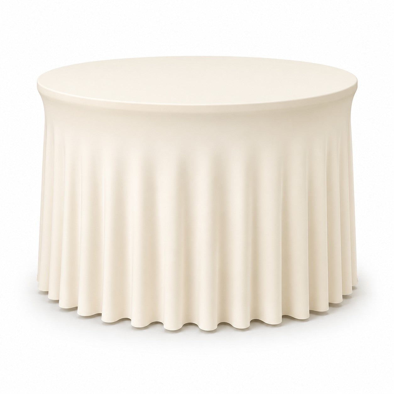 Spandex 60" Round Table Skirt