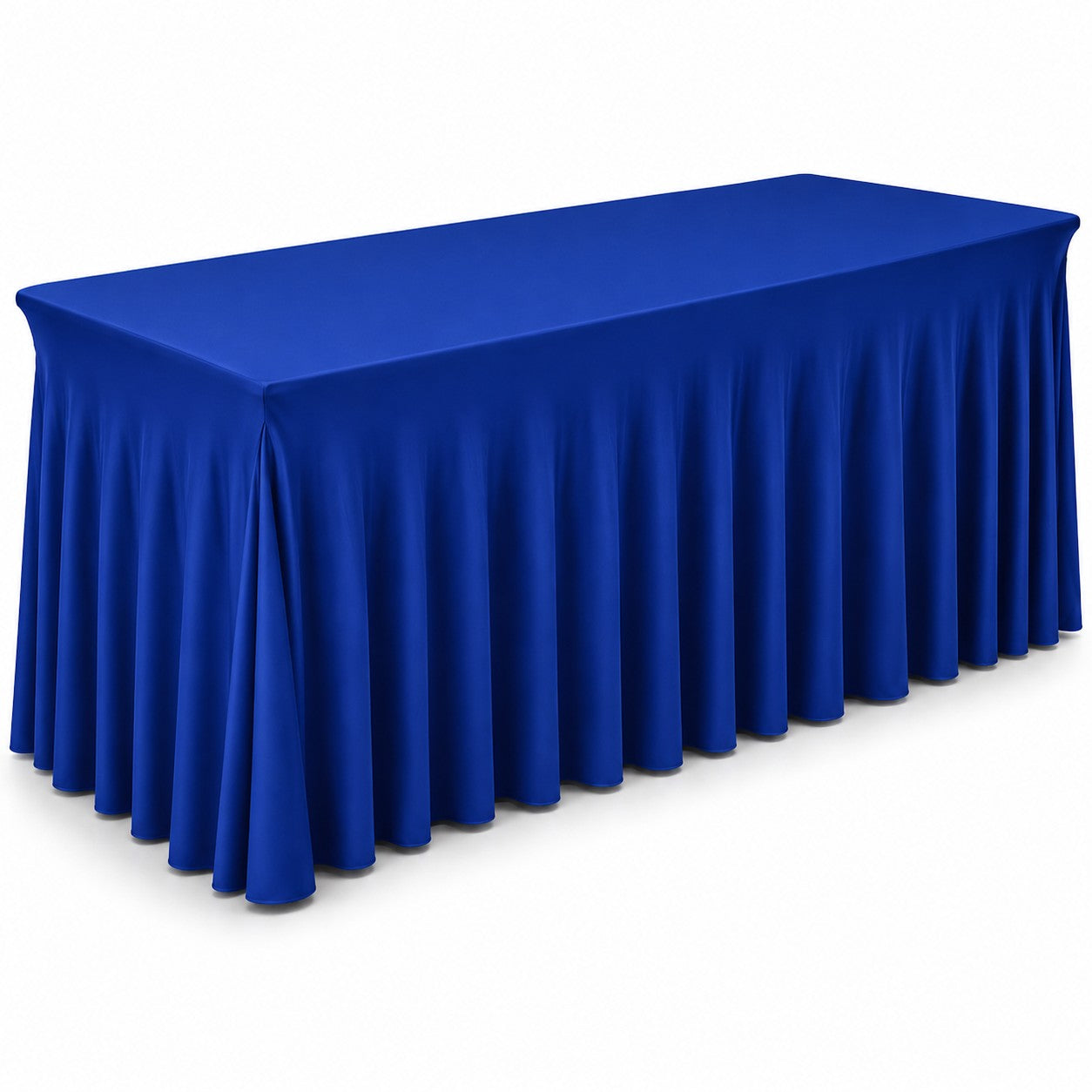 Spandex Rectangular Table Skirt  72" x 30" 6FT