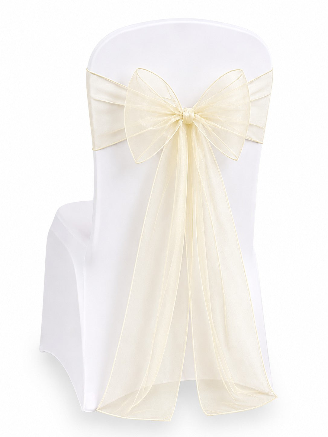Organza Chair Bow 9" x 10 ft | 6 PCS/Pack