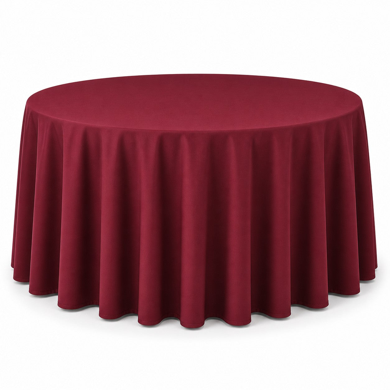 Round Polyester Tablecloth 120"