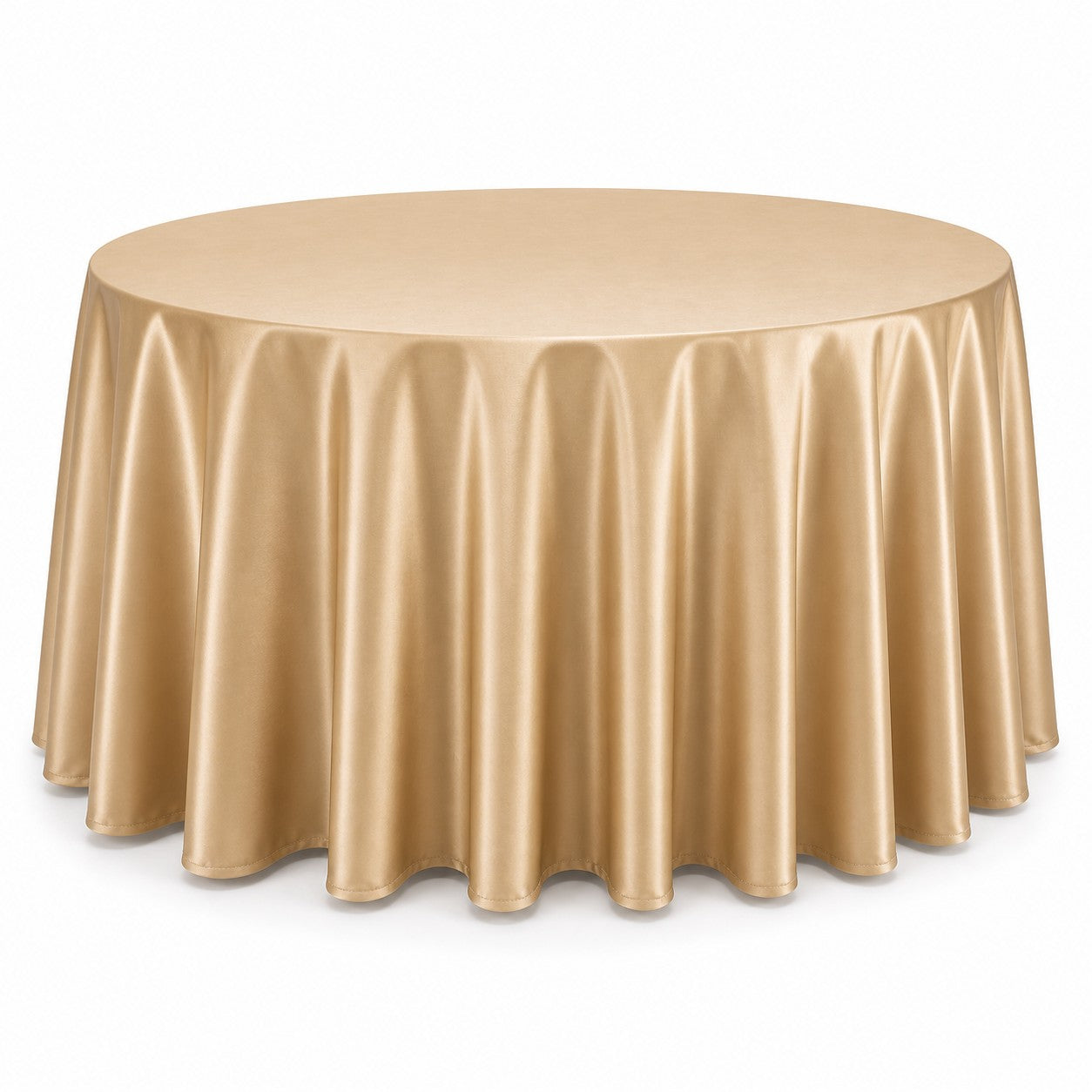 Round Polyester Tablecloth 120"