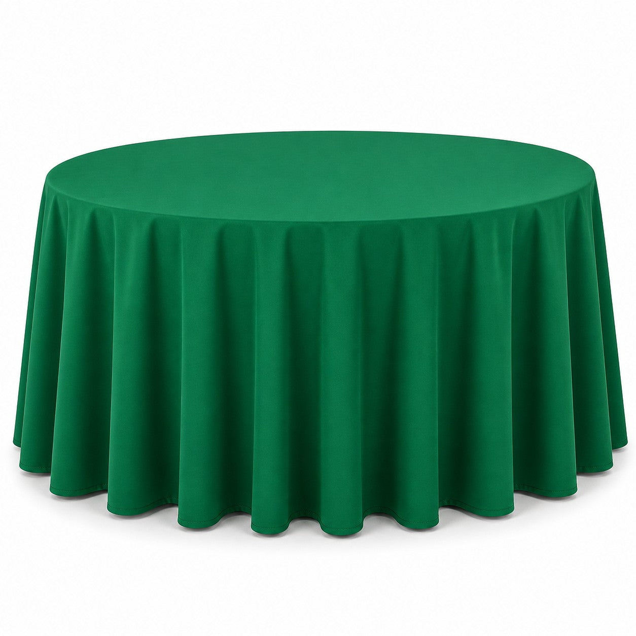 Round Polyester Tablecloth 120"
